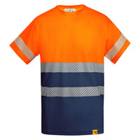Navy/Fluorescent Orange