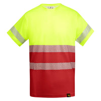 Red Labour/Fluorescent Yellow