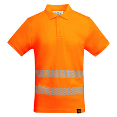 Prenda alta visibilidad Atrio HV9318 Hombre Naranja Fluor personalizable con bordado, serigrafia y DTF | LogoLider