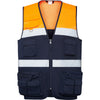 Marino/Naranja Fluor