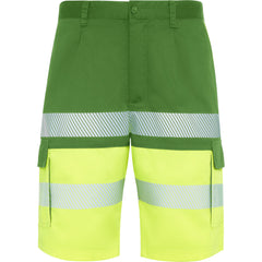 Prenda alta visibilidad Lada HV9328 Unisex Verde Jardín/Amarillo Flúor personalizable con bordado, serigrafia y DTF | LogoLider