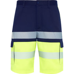 Prenda alta visibilidad Lada HV9328 Unisex Marino/Amarillo Fluor personalizable con bordado, serigrafia y DTF | LogoLider