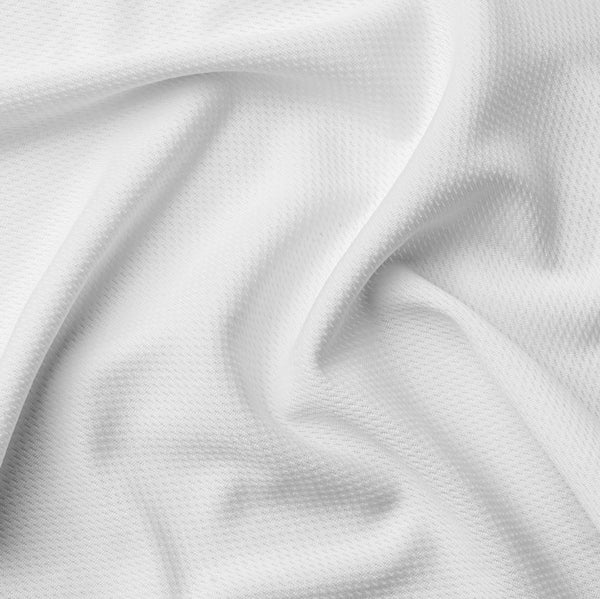 Tejido tecnico Espiga 100 Gsm TJ9949 Unisex Blanco personalizable con bordado, serigrafia y DTF | LogoLider
