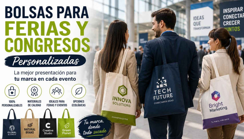 Bolsas para Ferias: Cómo Elegir la de tu Stand o Evento