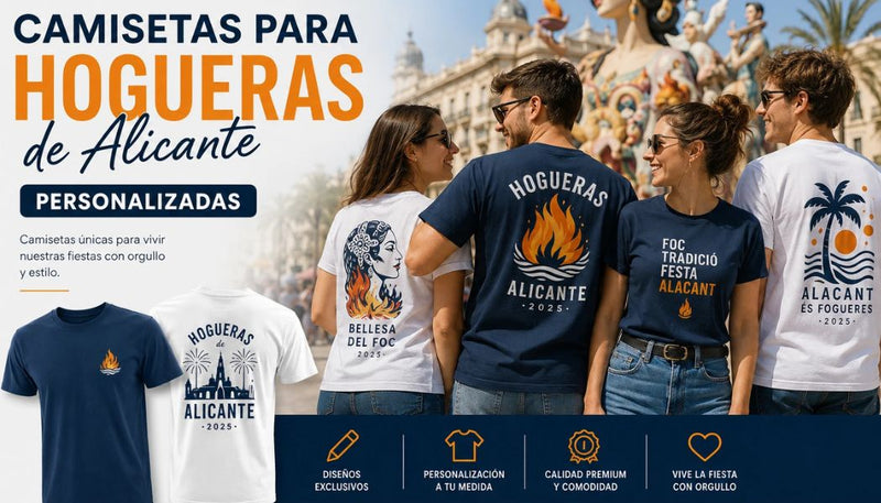 Camisetas para Hogueras de Alicante: Ideas de Diseño