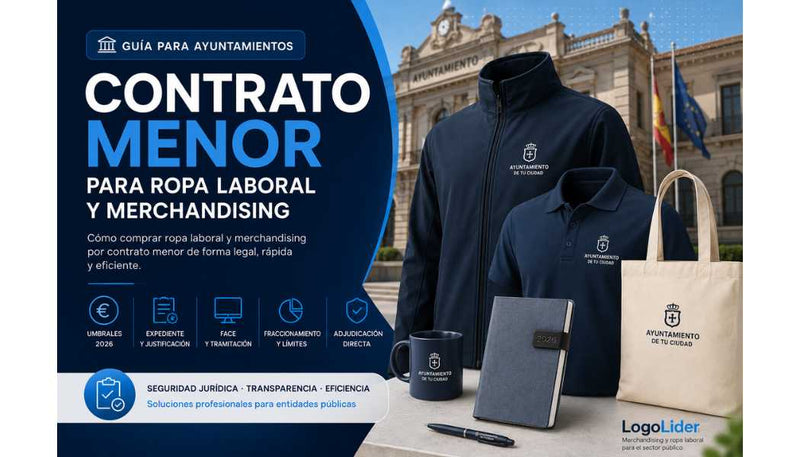 Contrato Menor para Ropa Laboral y Merchandising | LogoLider