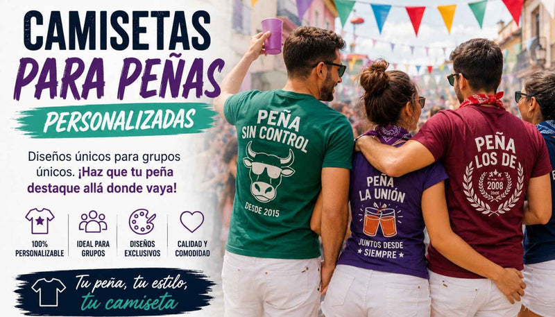 Camisetas para Peñas: Ideas de Diseño y Cómo Acertar
