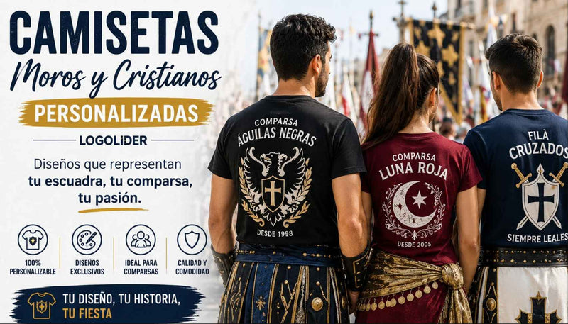 Camisetas Moros y Cristianos: Ideas de Diseño